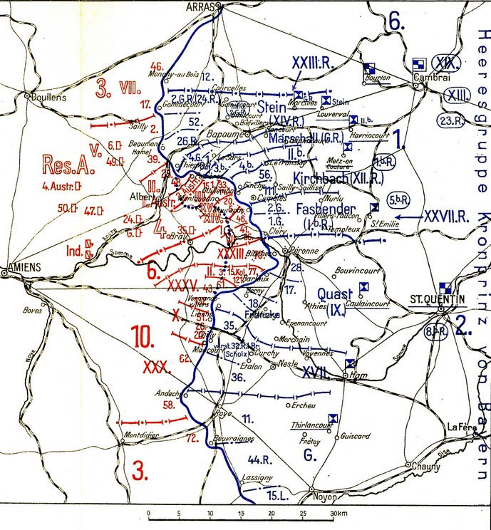 Somme Schlacht 1916